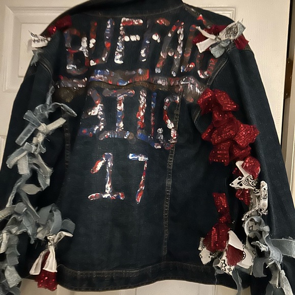 Up cycled denim Buffalo Bill’s jacket - Picture 2 of 4